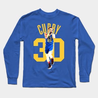 Stephen Curry Home Alone Celebration WPAP Long Sleeve T-Shirt